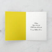 Moederdag Narcissen Boeket Kaart (Binnen)