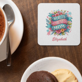 Moederdag Natuur Liefhebbers Bloemstuk Met Eigen T Bier Onderzetter