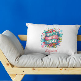 Moederdag Natuur Liefhebbers Floral gepersonalisee Accent Kussen