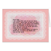 Moederdag Note en Kaart voor mam (Voorkant Horizontaal)