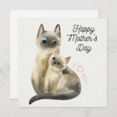 Moederdag Note Kaart (Voorkant / Achterkant)