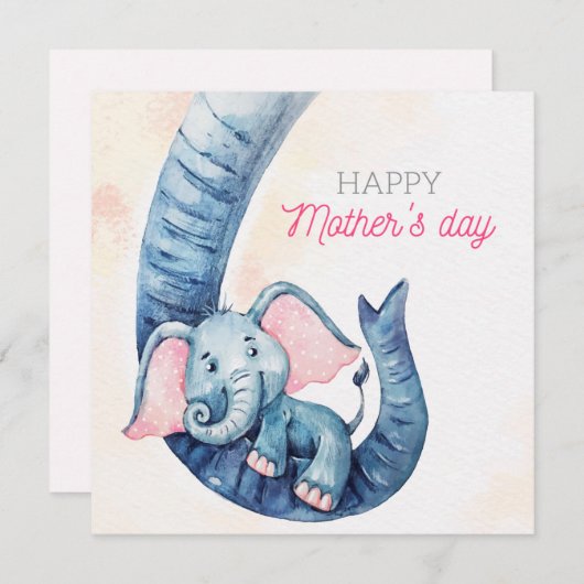Moederdag Note Kaart (Voorkant / Achterkant)