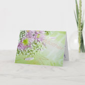 Moederdag of moederdag kaart (Voorkant)