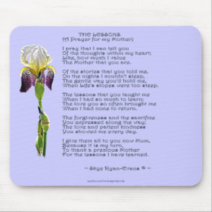 MOEDERDAG of MOTHERS BIRTHDAY Iris & Poem Muismat