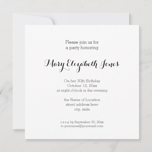 Moederdag of Verjaardag voor een Wonderful Mom Kaart (Achterkant)