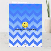 Moederdag of Verjaardag Zonnebloem Custom Grote Ka Kaart (Achterkant)