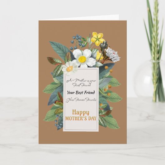 Moederdag offertes kaart (Voorkant)