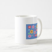 Moederdag Oma Flower Garden Koffie Mok (Voorkant rechts)