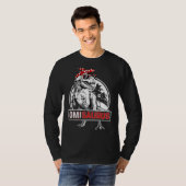 Moederdag Omisaurus T rex Dinosaur Funny Omi Sa T-shirt (Voorkant volledig)