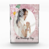 Moederdag Onderdruk  roze fotohuwelijk Fotoblokken (Voorkant)