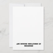 Moederdag Ontbijt Verrassing Feestdagenkaart (Achterkant)