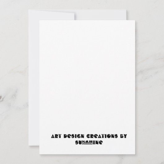 Moederdag Ontbijt Verrassing Feestdagenkaart (Achterkant)