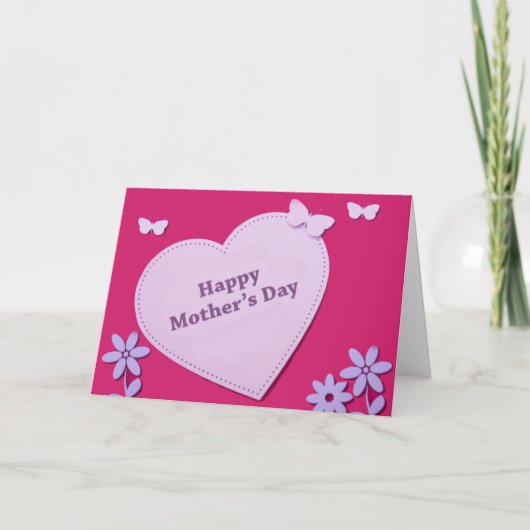 Moederdag-ontwerp voor Moederdag wenskaart Kaart (Voorkant)
