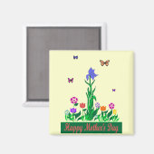 Moederdag ontwerpmagneet magneet (Voorkant / Achterkant)