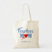 MOEDERDAG onvergeeflijke moeder hoort blauw Tote Bag (Voorkant)
