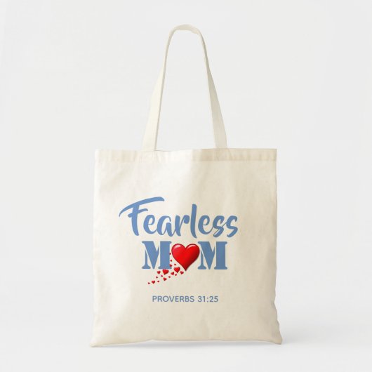 MOEDERDAG onvergeeflijke moeder hoort blauw Tote Bag (Voorkant)