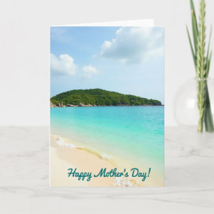 Moederdag op het Eiland Scene Card Kaart