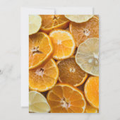 Moederdag Oranje Brunch Uitnodiging (Achterkant)