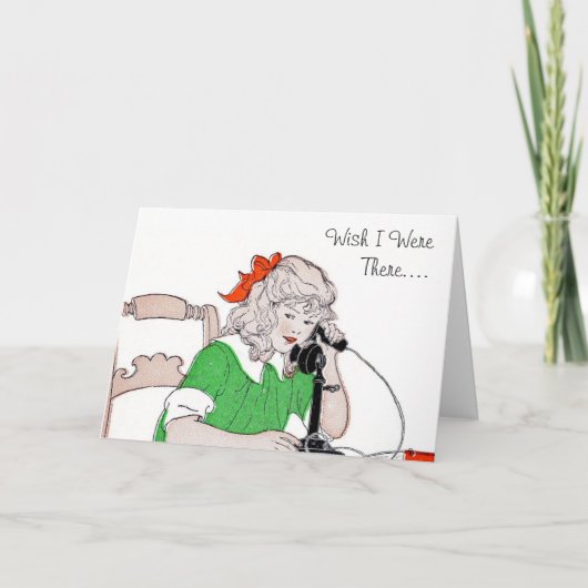 Moederdag over lange afstand kaart (Voorkant)