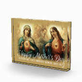 moederdag overlay | Maagd Mary Heart Jesus Fotoblokken (Rechts)