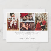 Moederdag Overlay Script Foto Collage Kaart (Achterkant)