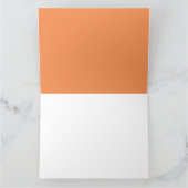 Moederdag Paarse en Oranje verklikstof Kaart (Binnen)