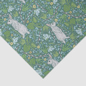 Moederdag paaswitbundel in de lentestuin tissuepapier (Detail)