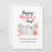 Moederdag pandemisch jaar gepersonaliseerd feestdagenkaart (Voorkant)