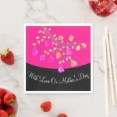 Moederdag Papier luiers personaliseren Servet (Insitu)