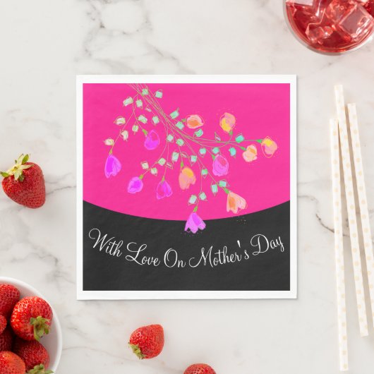 Moederdag Papier luiers personaliseren Servet (Insitu)