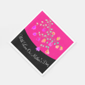 Moederdag Papier luiers personaliseren Servet (Hoek)