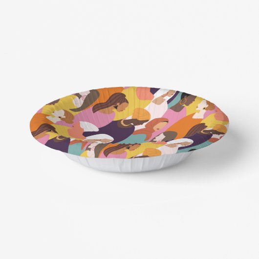 Moederdag Papieren Kommen (Gebogen)