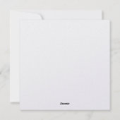 Moederdag parel Simmer Card uit de jaren 60 Feestdagenkaart (Achterkant)