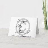 Moederdag parels kaart (Achterkant)