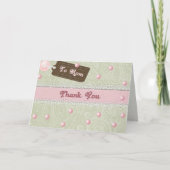 Moederdag parels kaart (Voorkant)