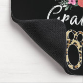 Moederdag Pasen voor oma Leopard Bunny Flor Muismat (Hoek)