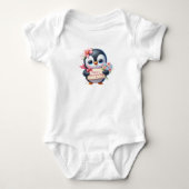 Moederdag Penguin Romper (Voorkant)