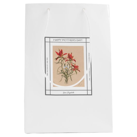  moederdag penseel medium cadeauzakje (Voorkant)