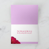 Moederdag Peony Garden Wenskaart Kaart (Binnen)