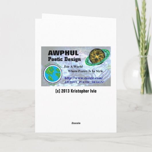 Moederdag Performance Review Kaart (Achterkant)