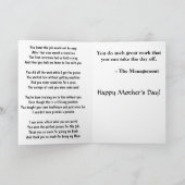 Moederdag Performance Review Kaart (Binnen)