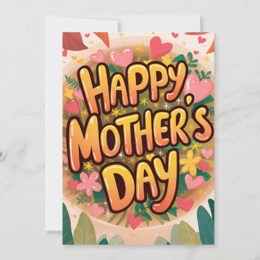 Moederdag Periodieke tabel Bedankkaart (Achterkant)