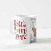 Moederdag Personaliseer Foto Beste Moeder Ooit Koffiemok (Voorkant links)