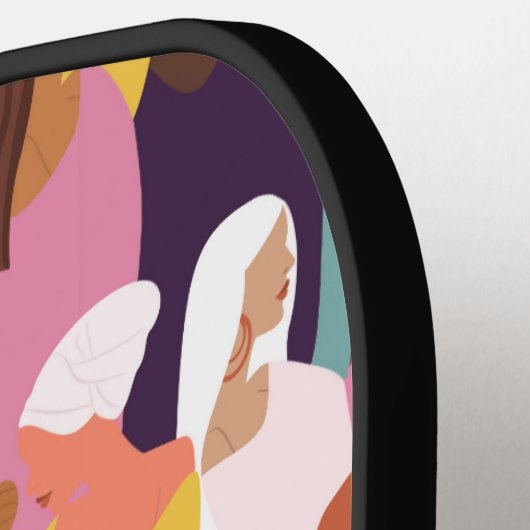 Moederdag Pickleball Racket (Links Detail)