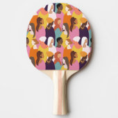 Moederdag Ping Pong Paddle Tafeltennisbatje (Voorkant)