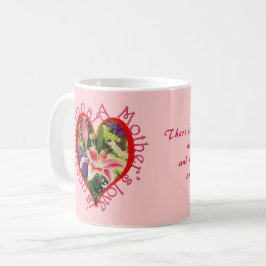 Moederdag Pink Floral Love Unconditional Poem Koffiemok