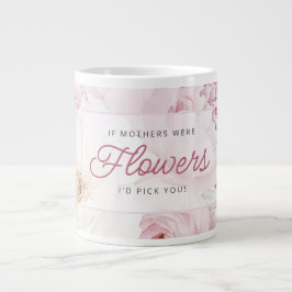 Moederdag Pioen Bloemen Ik Kies Jou Grote Koffiekop
