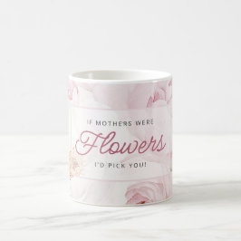 Moederdag Pioen Bloemen Ik Kies Jou Koffiemok