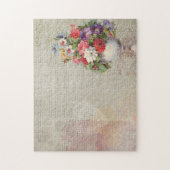 Moederdag Planter Colorful Flowers Newspaper Legpuzzel (Verticaal)
