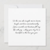 Moederdag Platte Kaart (Achterkant)